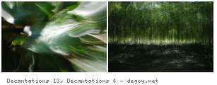 Decantations 13, Decantations 4